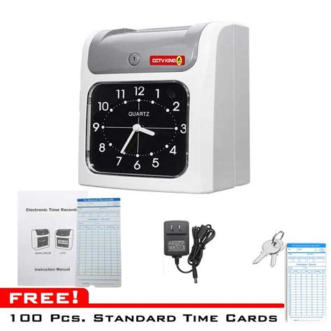 non-calculating bundy clocks|Analog Time Recorder Time Attendance Bundy Clock Payroll .